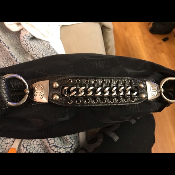 Just cavalii tassel large shoulder bag